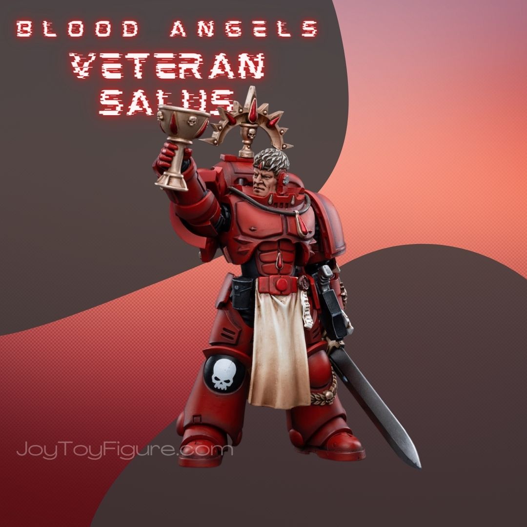 Joytoy Action Figure Warhammer K Blood Angels Veteran Salus Joytoy