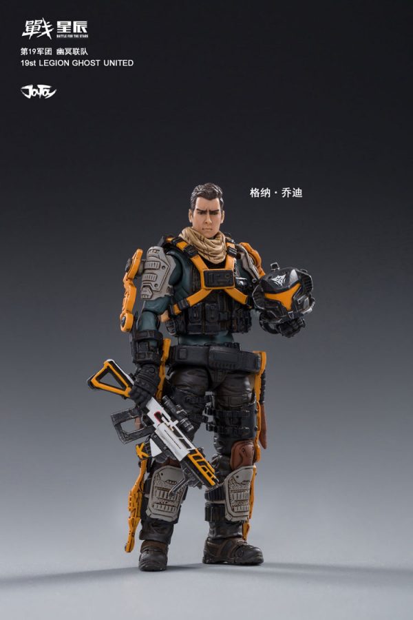 JoyToy Action Figure 10cm Scale 1/18 Ghost United 19th Legion Mechanical Collection Squad Troop Army Model Miniature