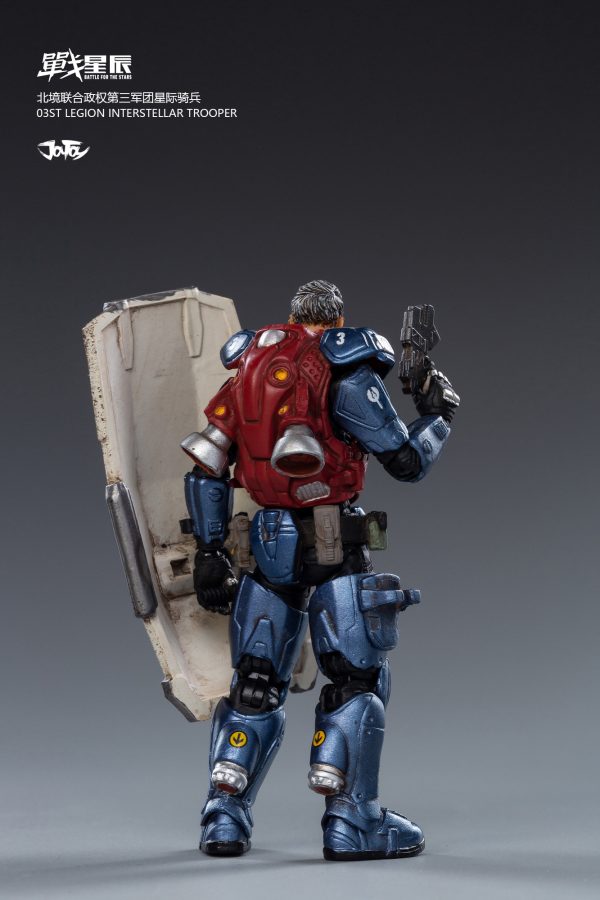 JoyToy 03st Legion-Steel Spear Interstellar Trooper Mechanical Collection Action Figure Robot Model Miniature