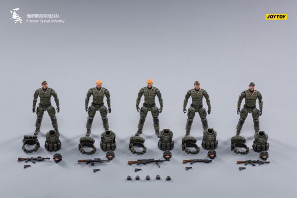 JoyToy Russian Naval Infantry 1/18 Scale Mechanical Collection Action Figure Robot Model Miniature