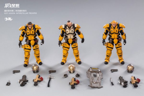 JoyToy 02st Legion Interstellar Trooper Action Figure Mechanical Collection Robot Miniature Model