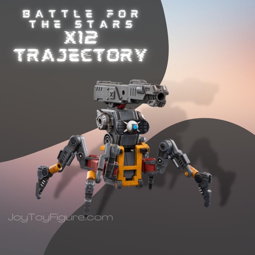 JoyToy Action Figure Battle for the Stars X12 Attack-Support Robot (Trajectory Type)