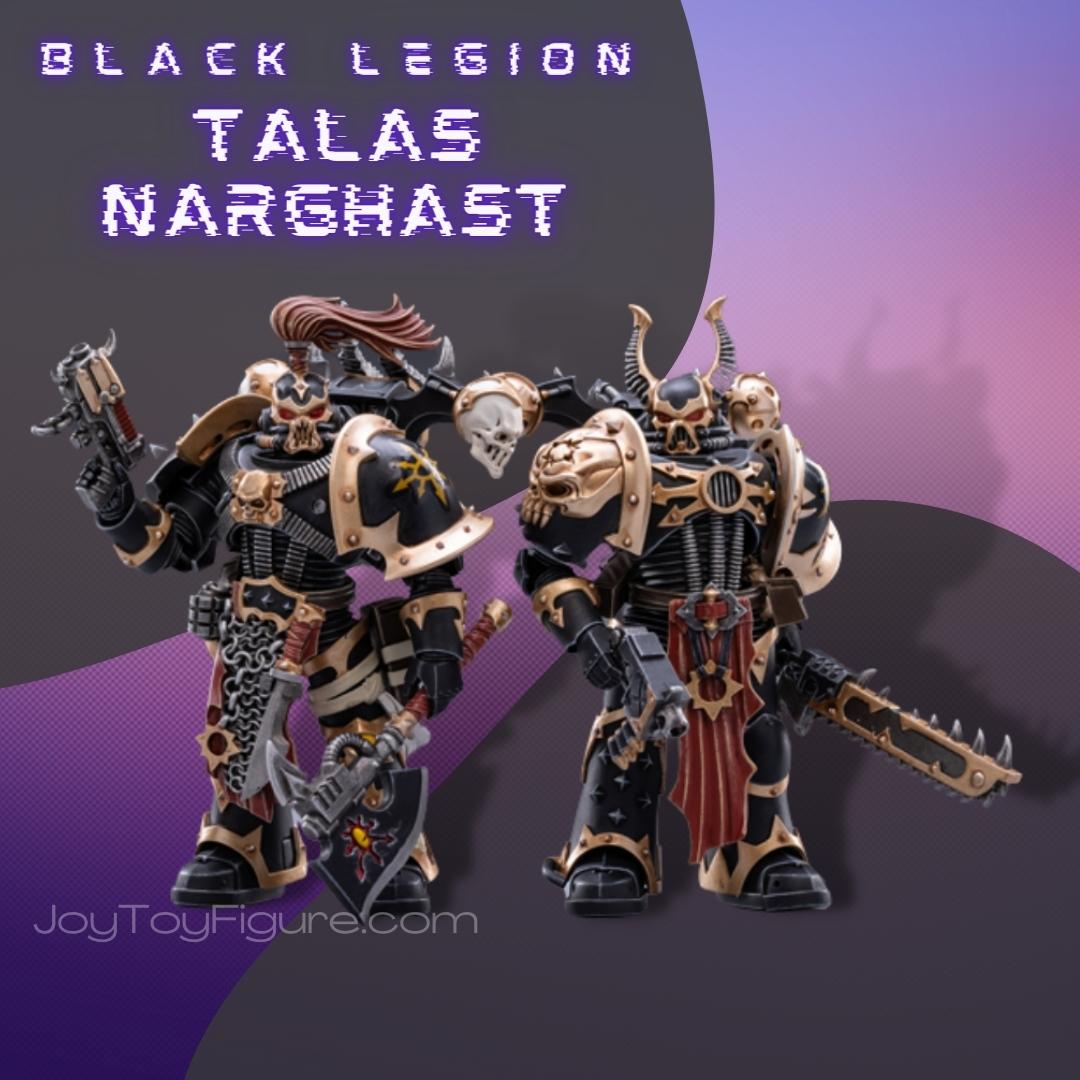 Warhammer 40K Black Legion Chaos Space Marines Brother Talas – Narghast