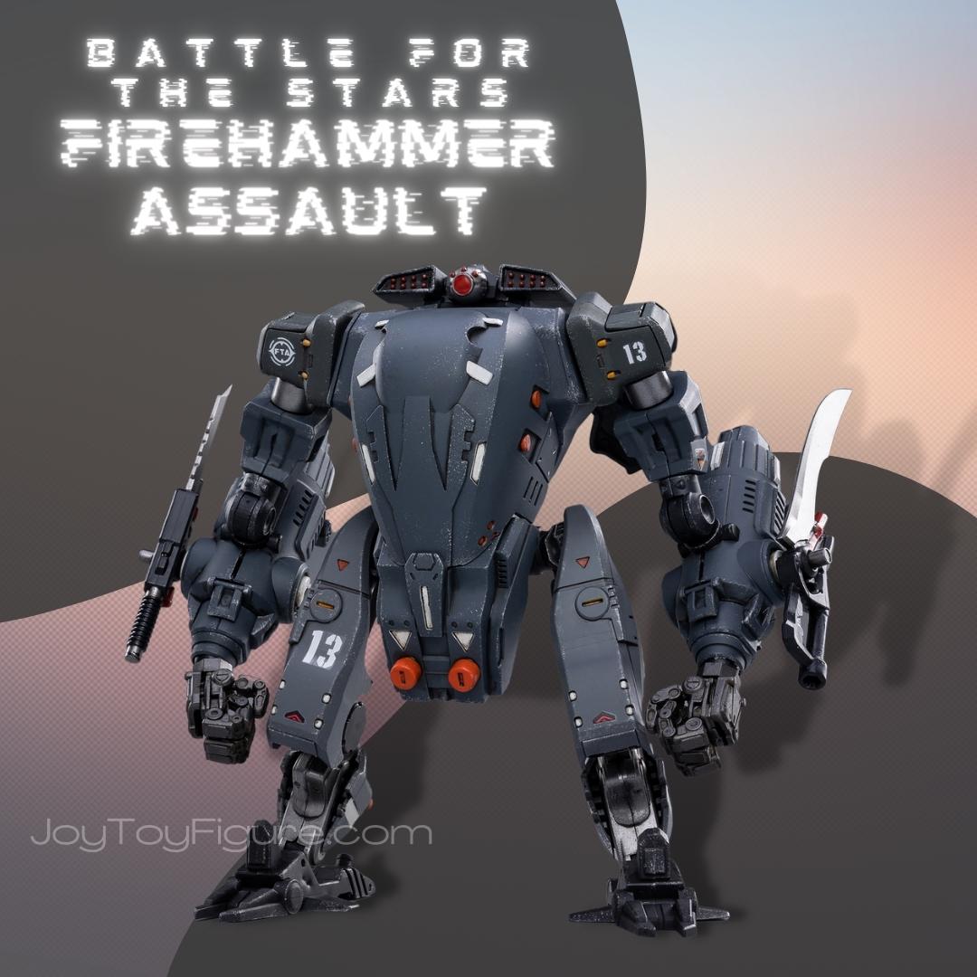 JoyToy Battle For The Stars NORTH Firehammer Assault Mech With Pilot