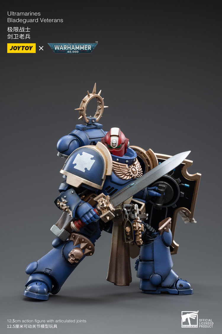 JoyToy Action Figure Warhammer 40K Ultramarines Bladeguard Veterans ...