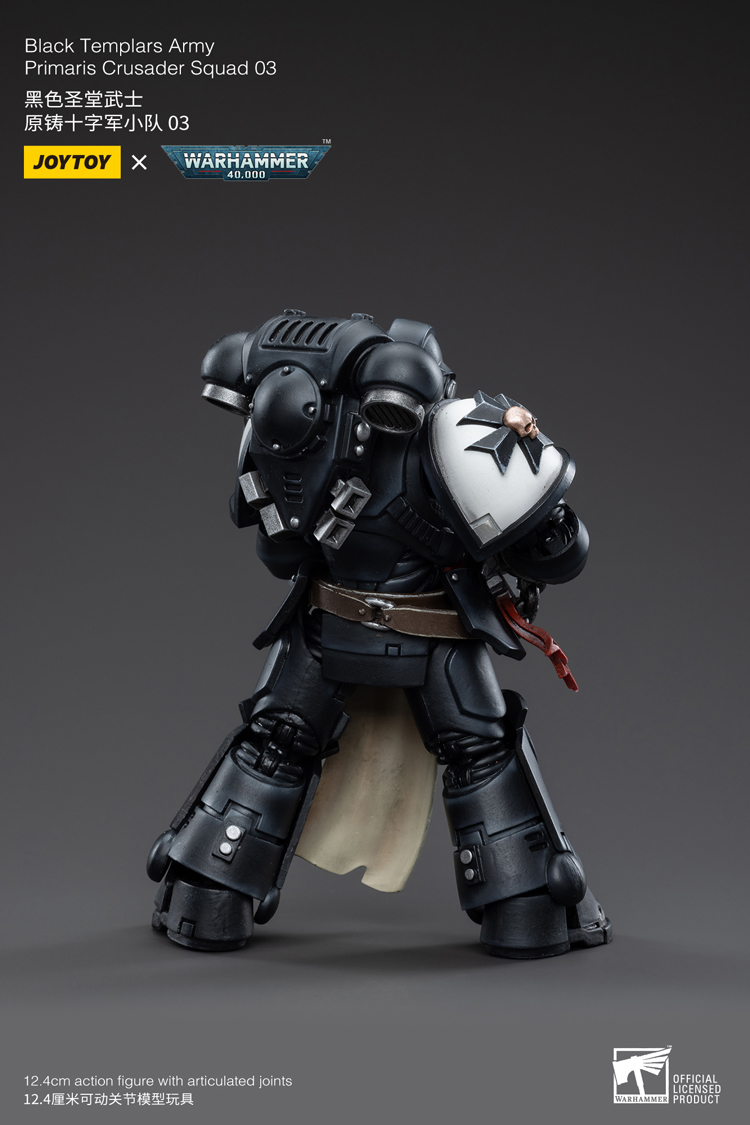 JoyToy Action Figure Warhammer 40K Black Templars Primaris Crusader Squad