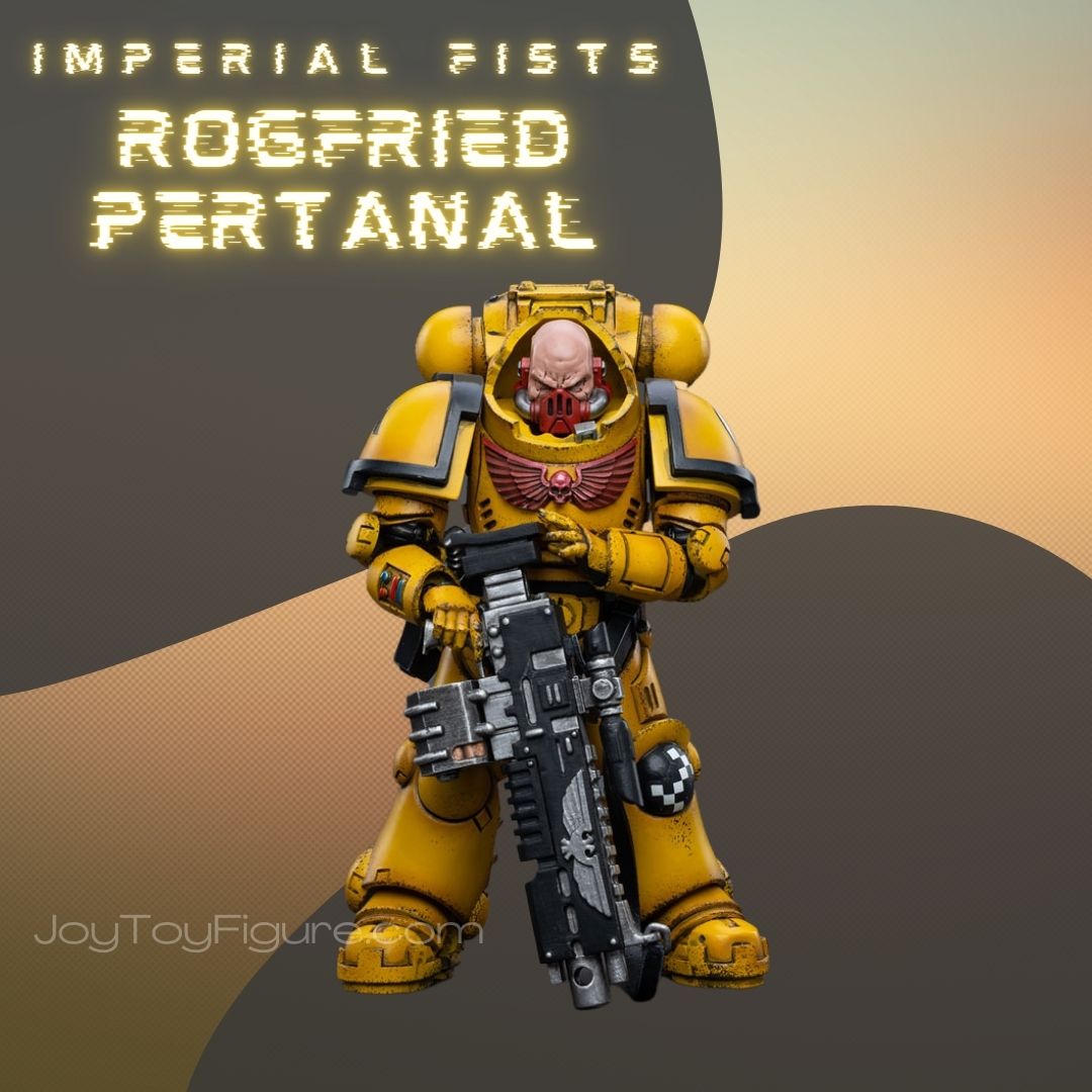 JoyToy Action Figure Warhammer 40K Imperial Fists Heavy Intercessor 02 Rogfried Pertanal