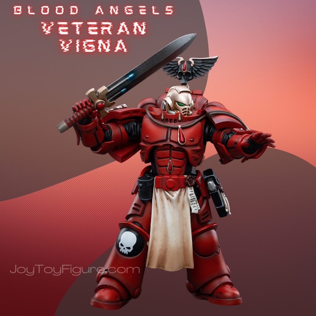 JoyToy WH40K Blood Angels Veteran Vigna - Joytoy Figure