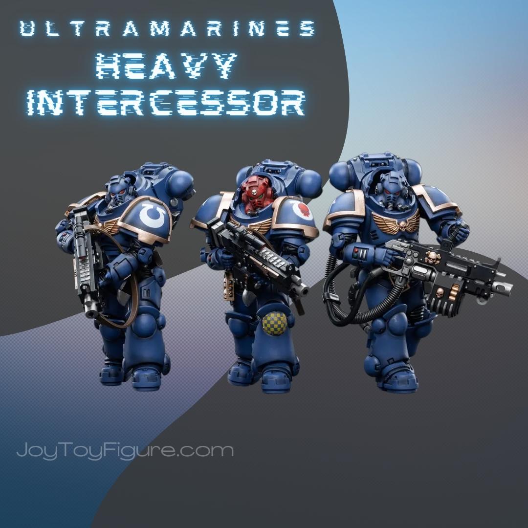 JoyToy Action Figure Warhammer 40K Ultramarines Heavy Intercessor