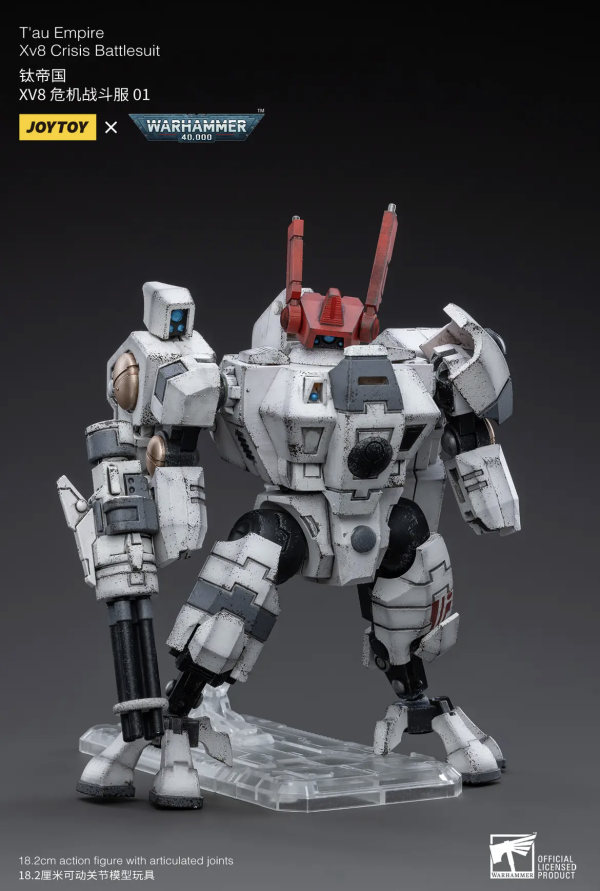 JoyToy Action Figure Warhammer 40K T'au Empire Xv8 Crisis Battlesuit 01
