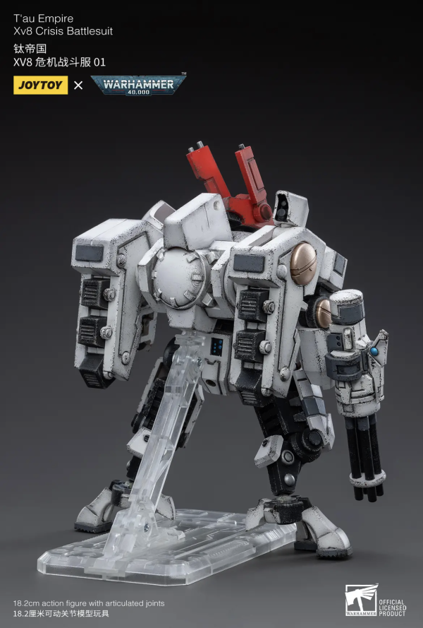 JoyToy Action Figure Warhammer 40K T'au Empire Xv8 Crisis Battlesuit 01