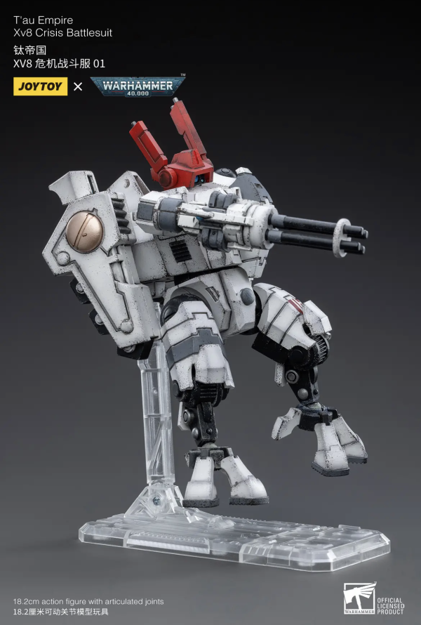 JoyToy Action Figure Warhammer 40K T'au Empire Xv8 Crisis Battlesuit 01