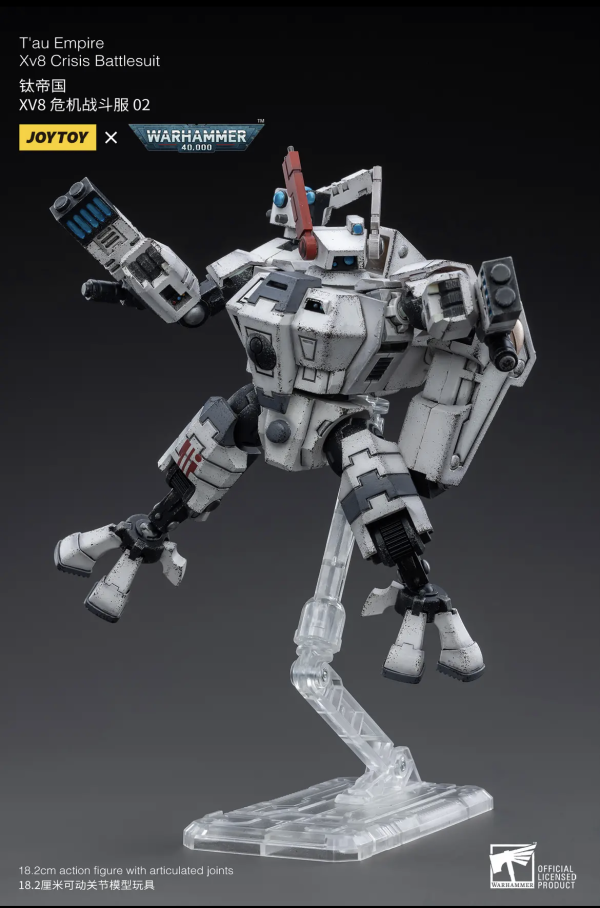 JoyToy Action Figure Warhammer 40K T'au Empire Xv8 Crisis Battlesuit 02
