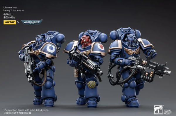 JoyToy Action Figure Warhammer 40K Ultramarines Heavy Intercessor