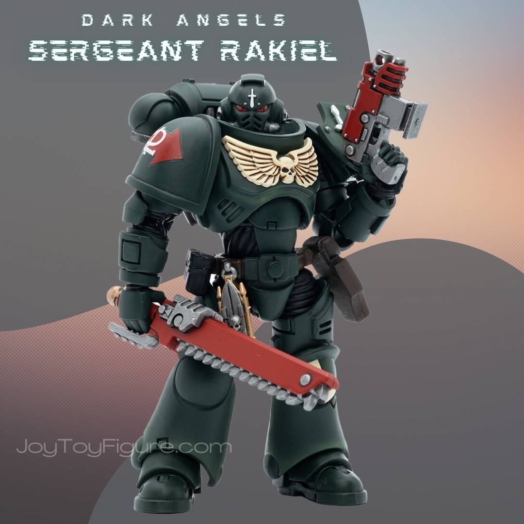 Warhammer 40K Dark Angels Intercessors Sergeant Rakiel