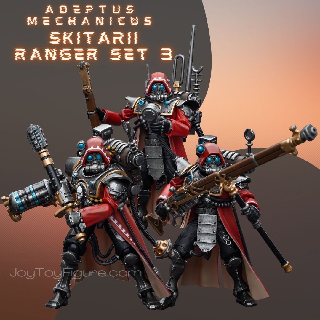 JoyToy Source 1/18 Warhammer 40K Adeptus Mechanicus Skitarii Ranger Alpha