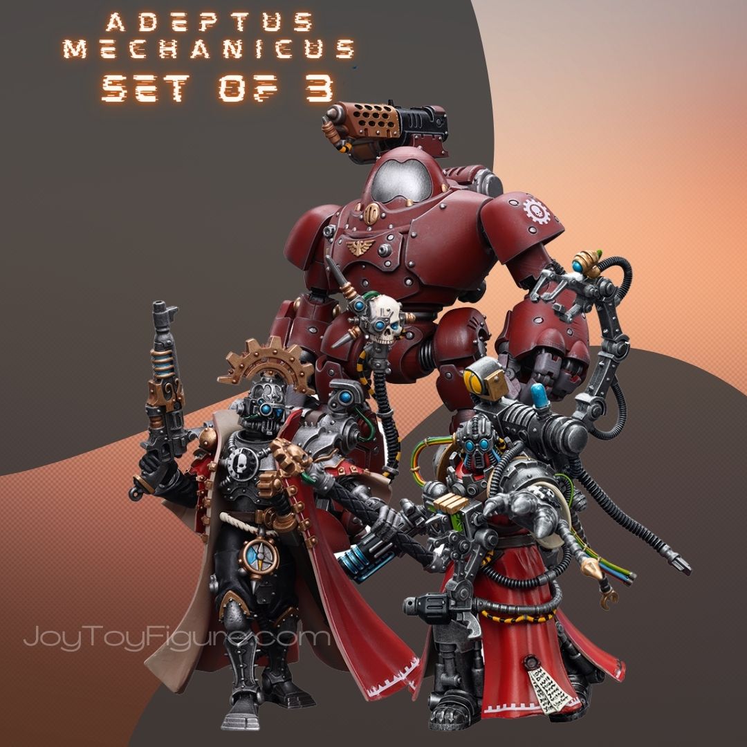 JoyToy Warhammer 40K Adeptus Mechanicus Set of 3 » Joytoy Figure