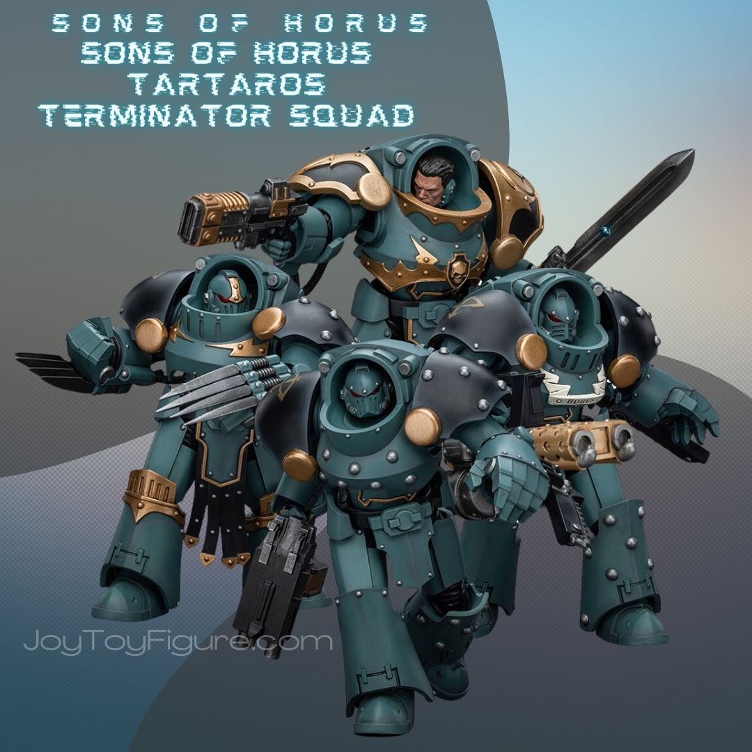 JOYTOY WH40K Sons Of Horus Tartaros Terminator Squad - Joytoy Figure