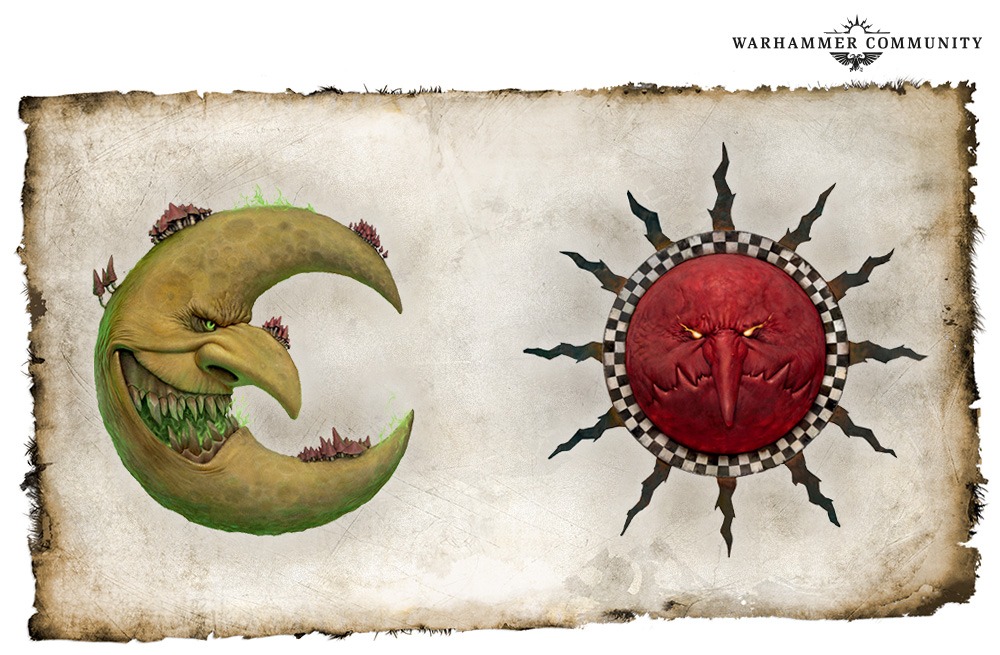 Home 141 - Joytoy Figure Bad Moon vs. Evil Sun The Eternal Duel of the Gloomspite Gitz - Joytoy Figure