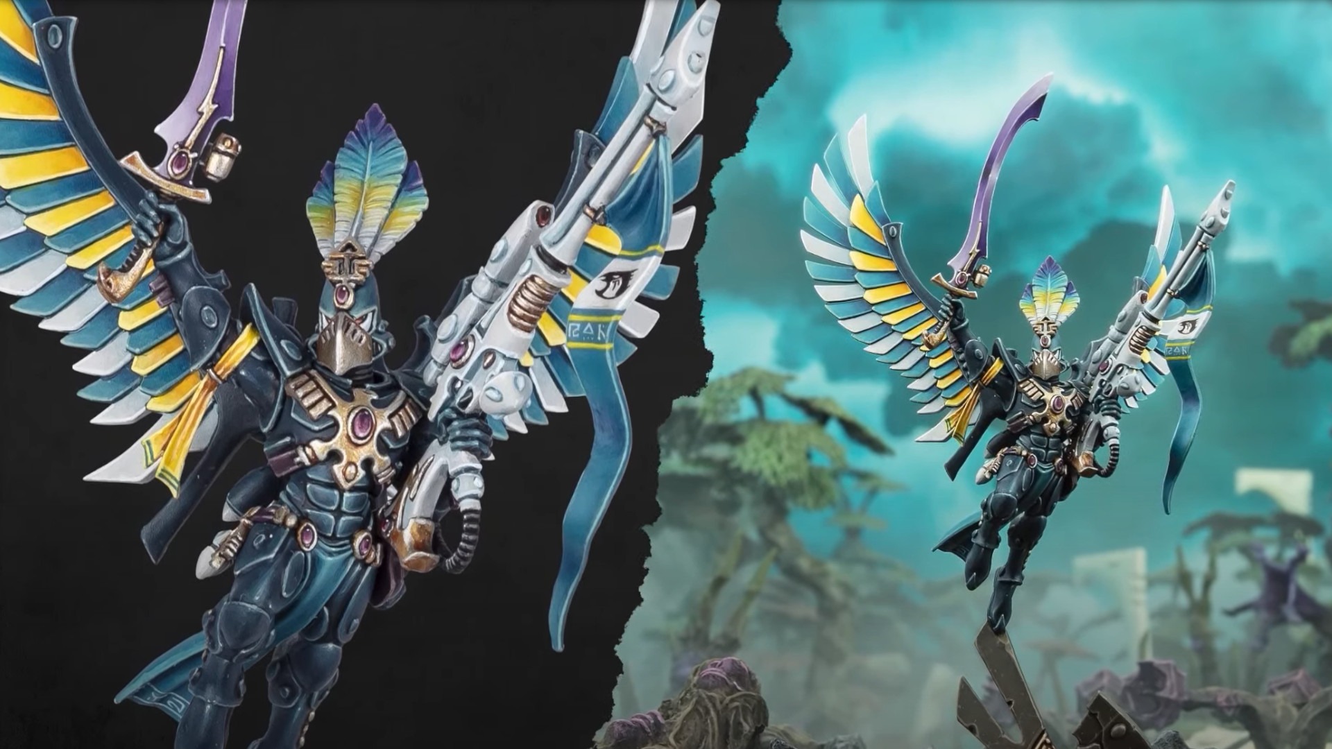 Home 139 - Joytoy Figure warhammer 40k eldar baharroth - Joytoy Figure