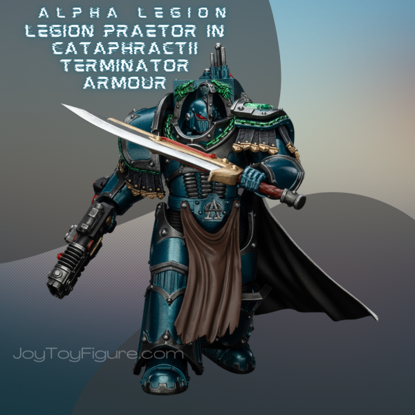 JT01260 Legion Praetor in Cataphractii Terminator Armour - Joytoy Figure
