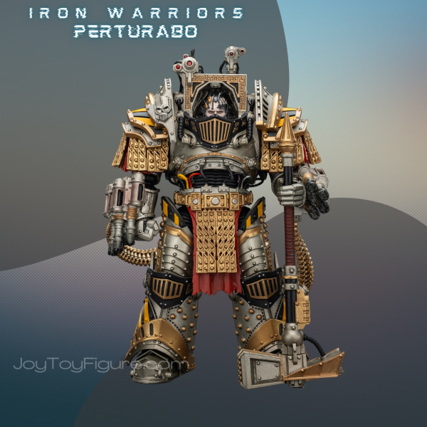 JT01819 Iron Warriors Perturabo Primarch of the lVth Legiond - Joytoy Figure