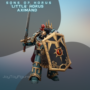 JoyToy WH40K Sons of Horus 'Little’ Horus Aximand,Captain of the 5th Company