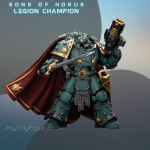 JoyToy WH40K Sons of Horus Legion Champion